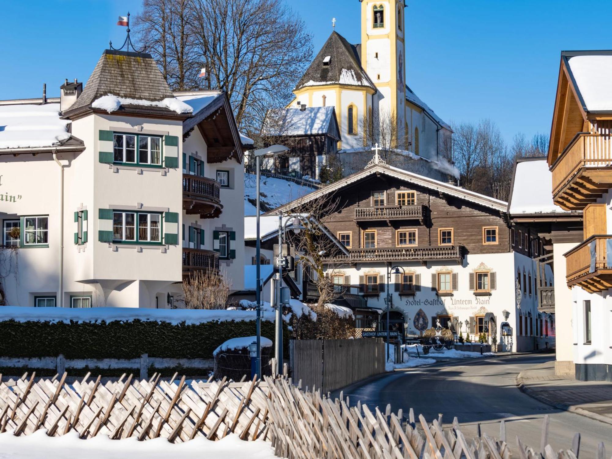 Alpen Glueck Schloessl Unterm Rain Lejlighed Kirchberg in Tirol Eksteriør billede